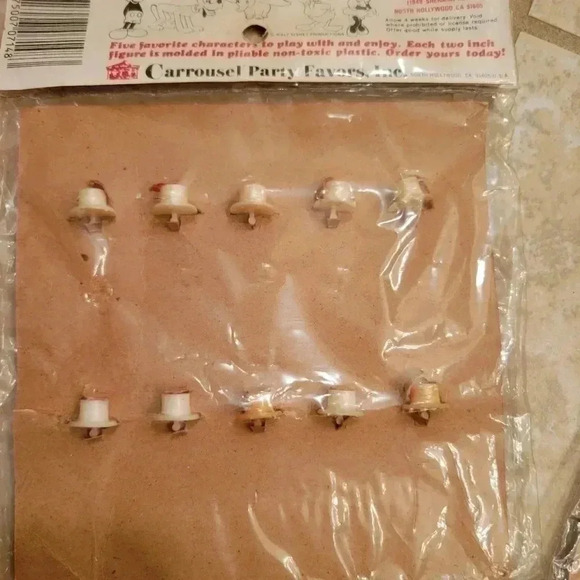 Vintage Disney Party Pick Candleholders Birthday Cake Cupcake 20 - Picture 5 of 7